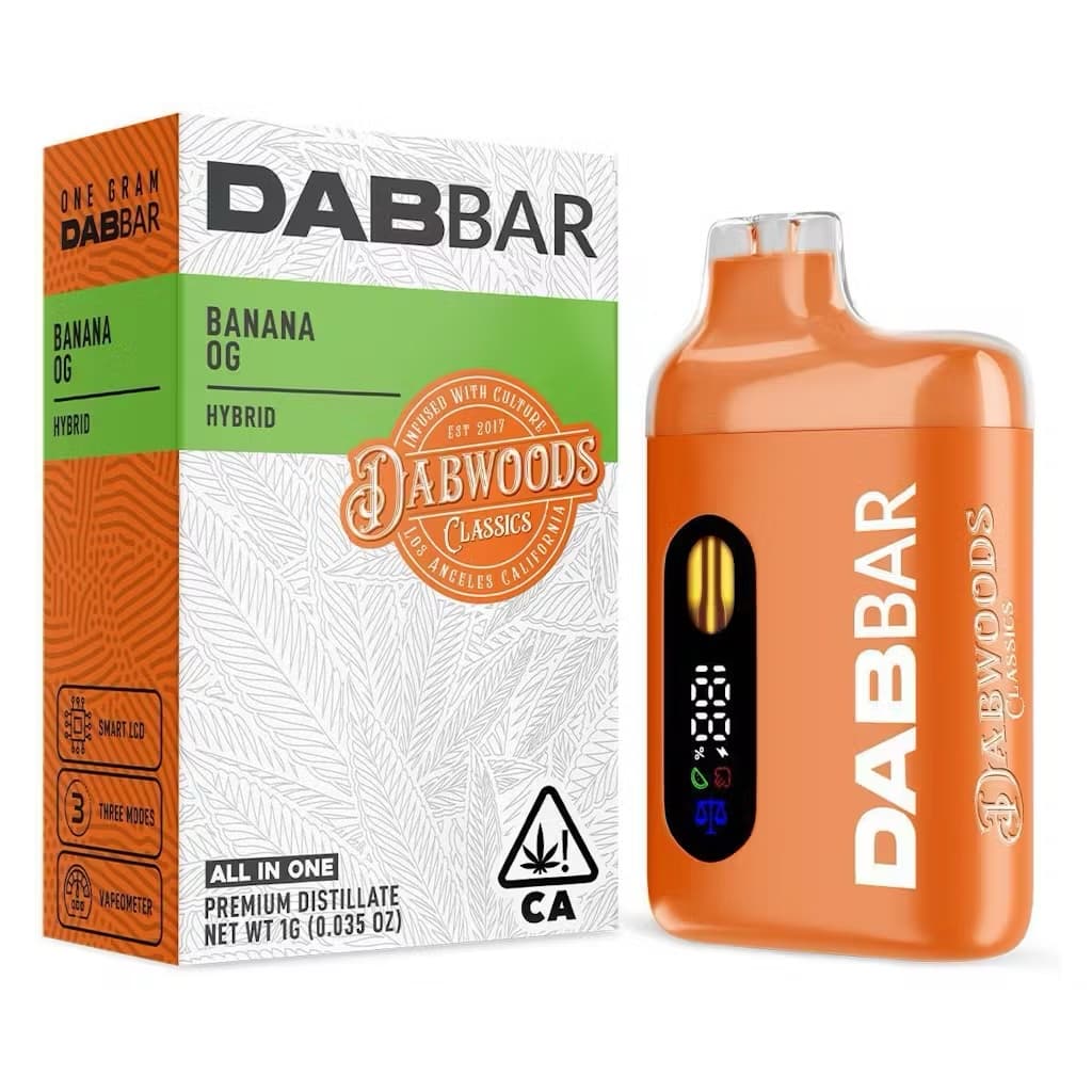 DABBAR CLASSICS 2.0 DISTILLATE BANANA OG 1G