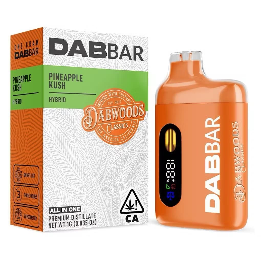 DABBAR CLASSICS 2.0 DISTILLATE PINEAPPLE KUSH 1G