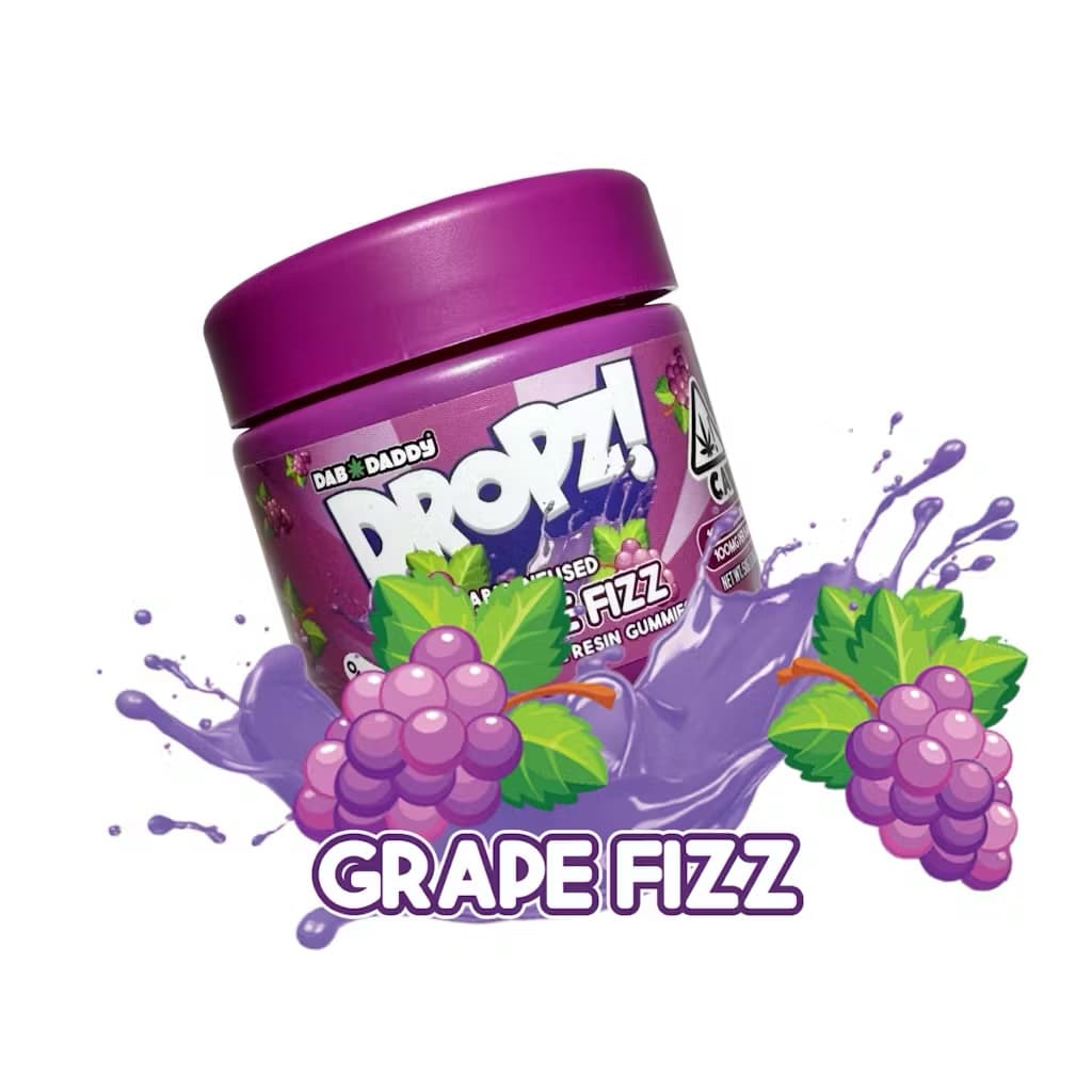 DROPZ! by DAB DADDY® Grape Fizz Gummies