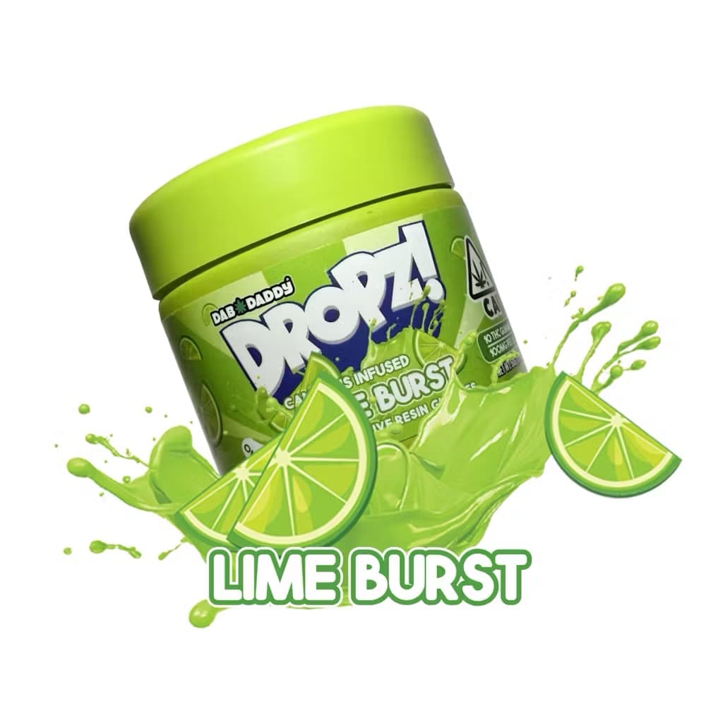 DROPZ! by DAB DADDY® Lime Burst Gummies